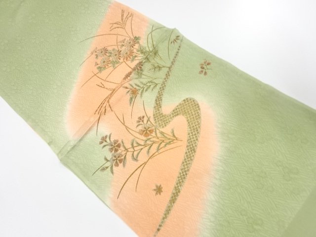 JAPANESE KIMONO / UNUSED OBIAGE